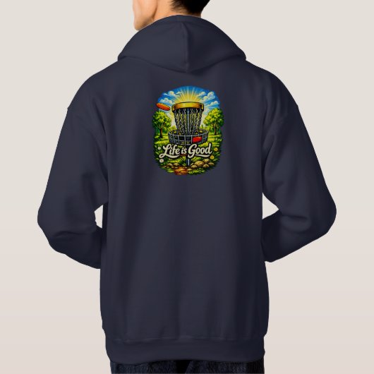 Leben ist gut hoodie (Rückseite)