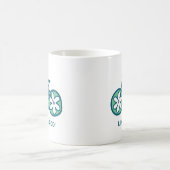 LEBEN IST GUTE TASSE-Geschenkideen glückliche Mome Kaffeetasse (Mittel)