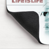 Leben ist Leben Mousepad (Ecke)