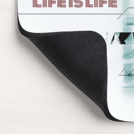 Leben ist Leben Mousepad (Ecke)