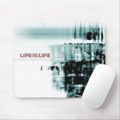 Leben ist Leben Mousepad (Mit Mouse)
