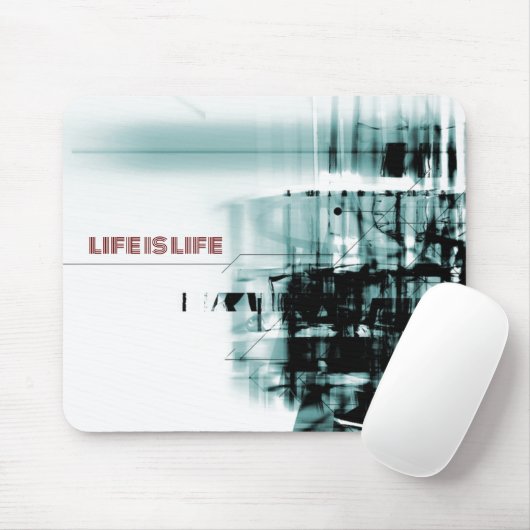 Leben ist Leben Mousepad (Mit Mouse)