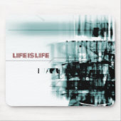 Leben ist Leben Mousepad (Vorne)