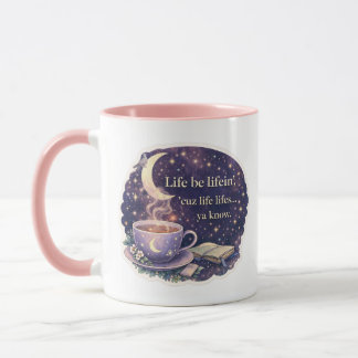 Leben ist Leben – Zitat - V1 - Tasse