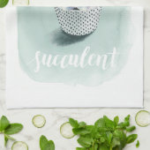 Leben ist Sukkulent I Handtuch (Gefaltet)