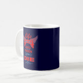 Leben ist zum Kotzen Kaffeetasse (Vorderseite Links)