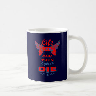 Leben ist zum Kotzen Kaffeetasse