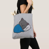 Leben ist Zweck - Schlafkatze Tasche (Von Nahem)