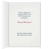 Leben jeder Kreatur - Christliche Weihnachtskarte (Innen (Rechts))