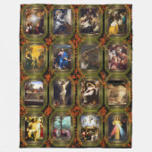 Leben Jesu Christi Fleecedecke (Vorderseite)