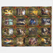 Leben Jesu Christi Fleecedecke (Vorderseite (Horizontal))