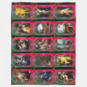 Leben Jesu Christi Fleecedecke (Vorderseite)