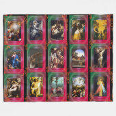 Leben Jesu Christi Fleecedecke (Vorderseite (Horizontal))