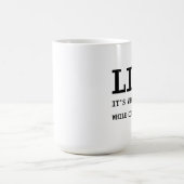 Leben Kaffeetasse (Mittel)