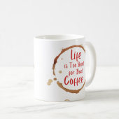 Leben Kaffeetasse (VorderseiteRechts)