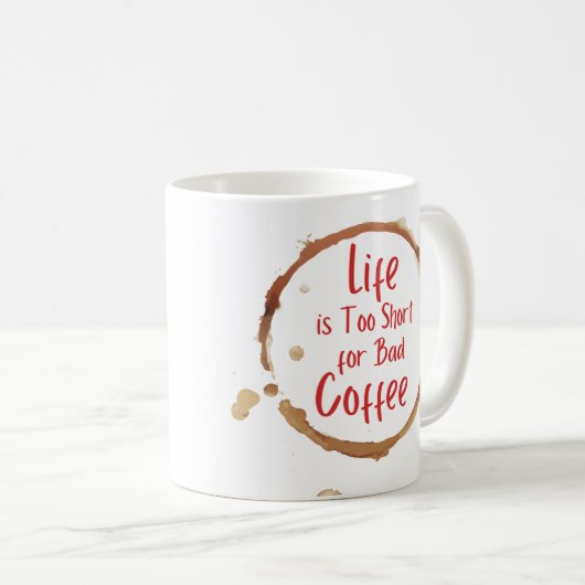 Leben Kaffeetasse (VorderseiteRechts)