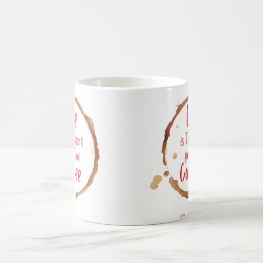 Leben Kaffeetasse (Mittel)