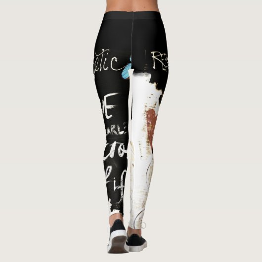 Leben-Karo-Leggings Leggings (Rückseite)