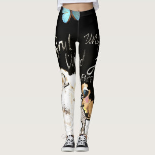 Leben-Karo-Leggings Leggings