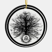 Leben Keramik Ornament (Vorne)