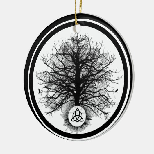 Leben Keramik Ornament (Links)