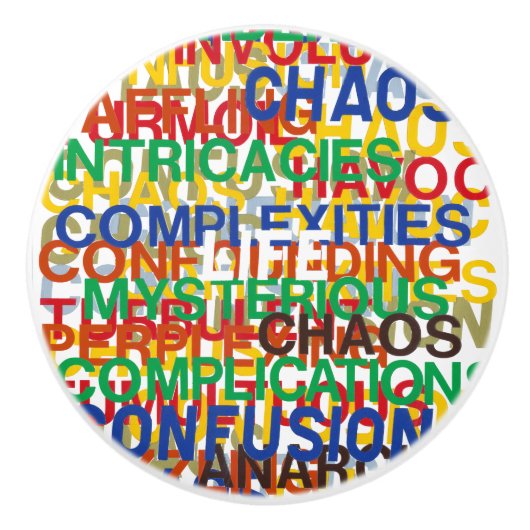 Leben Keramikknauf (Vorderseite)