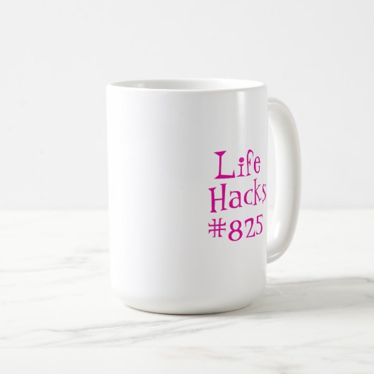 Leben-Kerben Kaffeetasse (VorderseiteRechts)