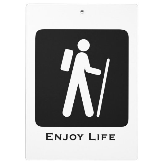 Leben Klemmbrett (Rückseite)