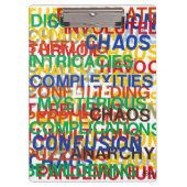 Leben Klemmbrett (Vorderseite)