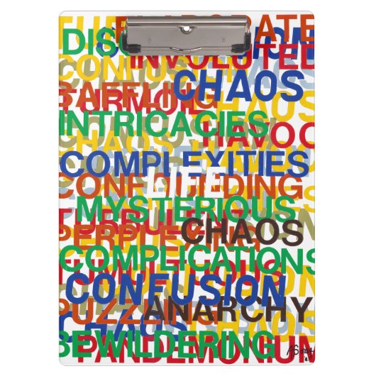 Leben Klemmbrett (Vorderseite)