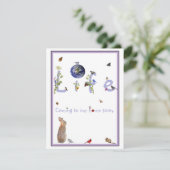 Leben: Kommen Sie zu unserer Zuhause bald-Baby-Dus Einladung (Stehend Vorderseite)