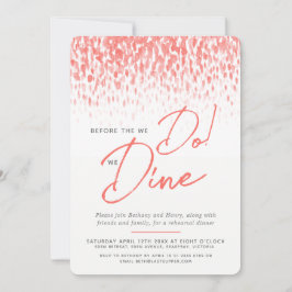 Leben Korallenbänke Art Probe Abendessen vor uns Einladung