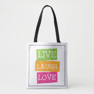 Leben Lachen-Liebe 2 2 Tasche