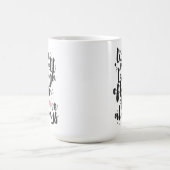 Leben Lachen-Liebe - Inspirational Tasse (Mittel)