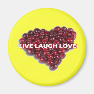 Leben Lachen-Liebe-Magnet 1 Magnet