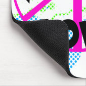 leben Lachen-Liebe Mousepad (Ecke)