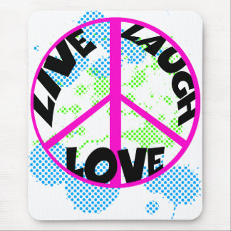 leben Lachen-Liebe Mousepad