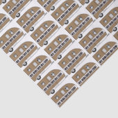 Leben, Lachen, Liebe und Lager Seidenpapier (Detail)