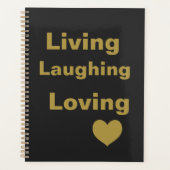 Leben, lachen, lieben planer (Vorderseite)