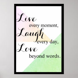 Leben, Lachen und Liebe Poster