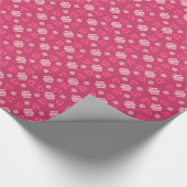 Leben Lachenliebe Geschenkpapier (Ecke)