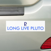 LEBEN LANG besonders angefertigter PLUTO - Autoaufkleber (Auf Auto)