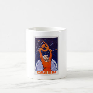 Leben lang die sowjetischen Leute - die Kaffeetasse