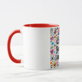 Leben lang durch Bestien lachen Tasse (Links)