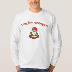 Leben lang Rømmegrøt! (Rommegrot) T-Shirt