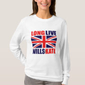 Leben lang Willen u. Kate T-Shirt (Vorderseite)