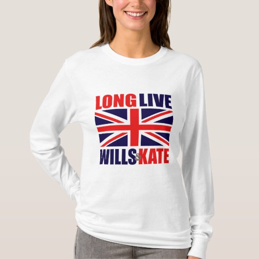 Leben lang Willen u. Kate T-Shirt (Vorderseite)