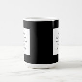 Leben länger durch Freude Kaffeetasse (Mittel)