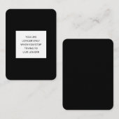 Leben länger durch Freude Mitteilungskarte (Vorne/Hinten)