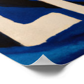 Leben Leben Welle Poster (Ecke)